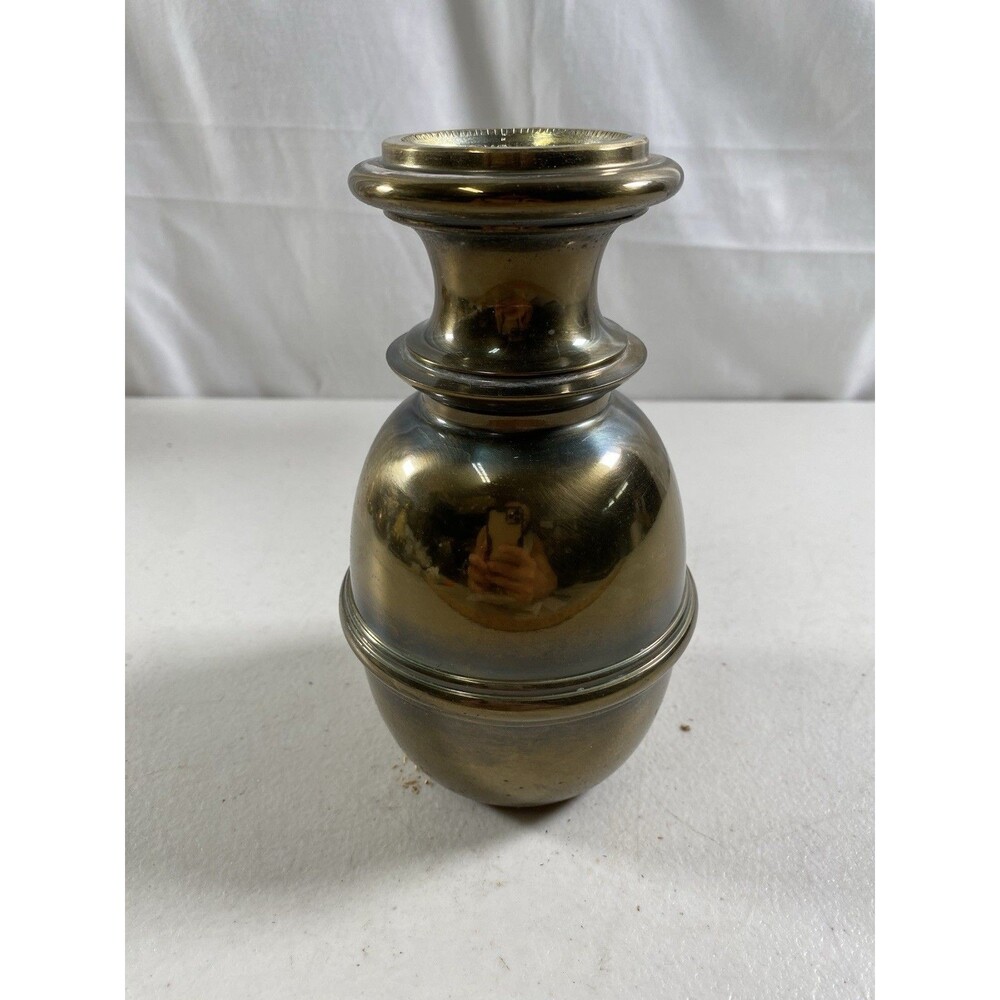 Vintage Brass Table Lamp Spacer Column Lamp Parts #204
